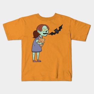 zombie and vampires Kids T-Shirt